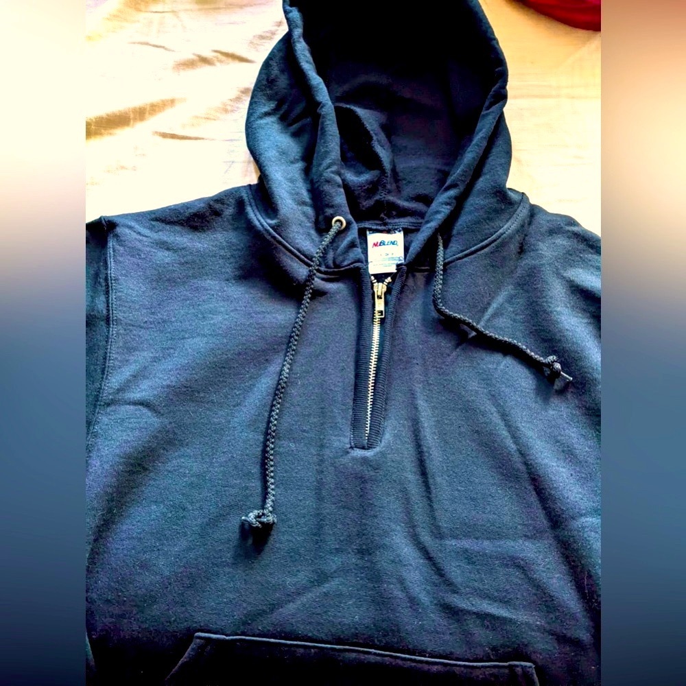 Comfortable Hoodie Quarter Zip